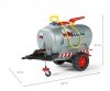 Rolly Toys 122776 Cysterna Rolly Tanker z pompą i sikawką Szara  1-oś